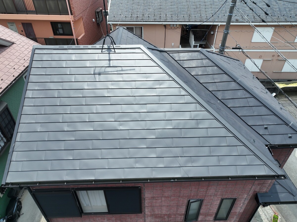 天窓（トップライト）撤去工事　【寒川町】